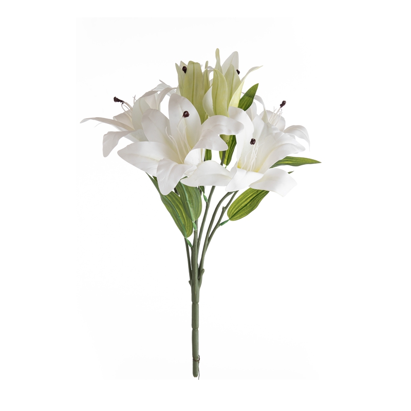 DY1-4730 Oríkĕ Flower Bouquet Lily New Design Party ọṣọ