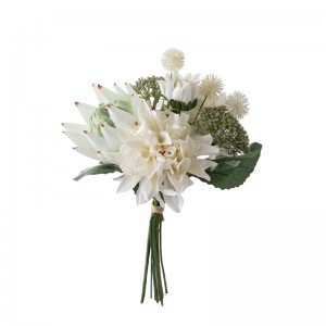 DY1-5332 Dirbtinių gėlių puokštė Dahlia Aukštos kokybės vakarėlio puošmena