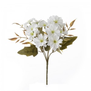 MW66828Umelá kvetinová kyticaChryzantémaVysoká kvalitaDekoratívny kvet