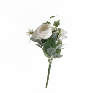 Bouquet de roses artificielles MW55704, décoration de jardin et de mariage, offre spéciale