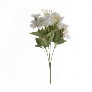 MW55715 Ram de flors artificials Rosa Flor decorativa d'alta qualitat