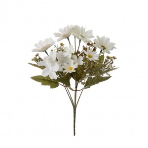 MW55719 কৃত্রিম ফুলের তোড়া Chrysanthemum নতুন ডিজাইনের সিল্ক ফুল