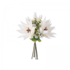 CL77511 kunstig blomsterbukett Lotus Nytt design bryllup forsyning