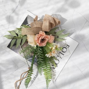 CF01149 Штучна троянда, лотос, гортензія, настінний фон нового дизайну з квітами