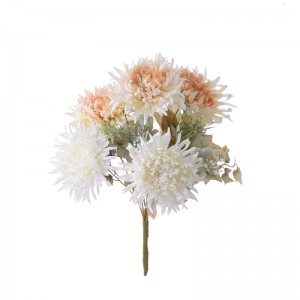 CL10508 Kënschtlech Blummen Bouquet Chrysanthemum Héich Qualitéit dekorativ Blummen