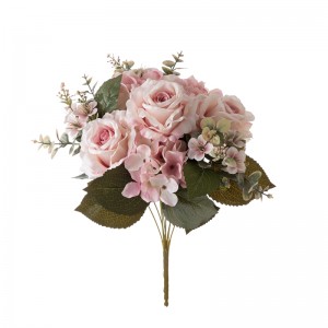 CL04510 Buket umjetnog cvijeća ruža Popularni vjenčani središnji komadi