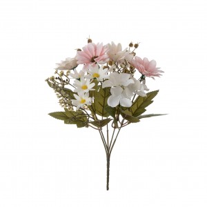 MW55719 Bouquet di fiori artificiali Crisantemo Nuovo design Fiori di seta