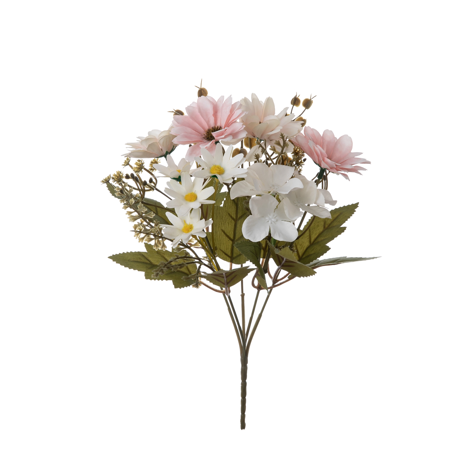 MW55719 Buqetë me lule artificiale Krizantemë me dizajn të ri Lule mëndafshi