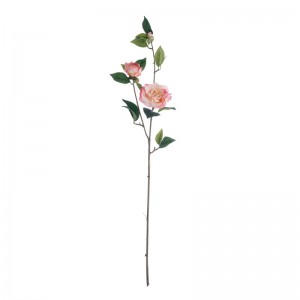 MW59616 פרח מלאכותי ורד פרחי משי ריאליסטיים