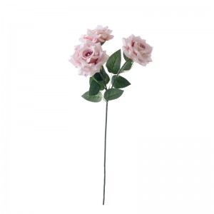 CL03506 Rosa de flors artificials Regal realista del dia de Sant Valentí