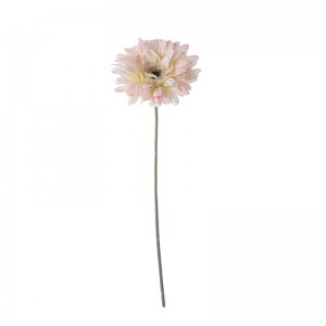 MW66816 Fjura Artifiċjali Chrysanthemum Disinn Ġdid Fjura Dekorattiva