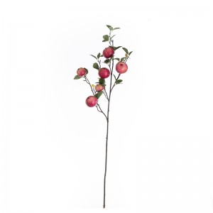 MW76702 Planta de flores artificiais Apple Centros de mesa populares para casamento