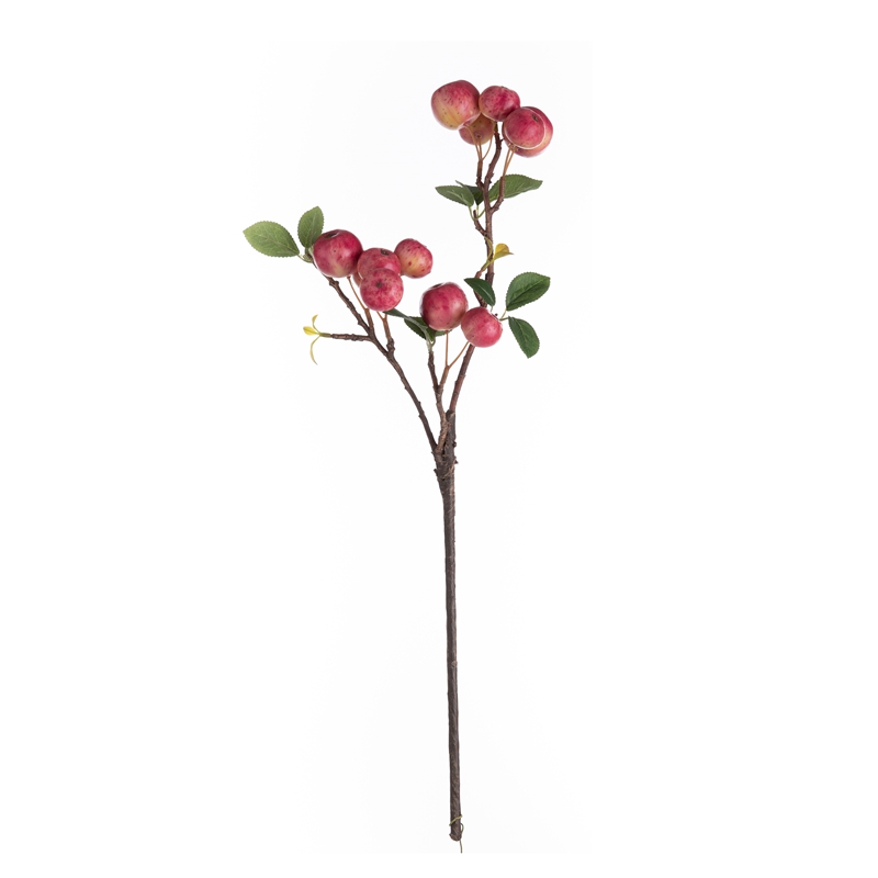 MW76704 Planta de flores artificiais Apple Decoração de casamento de alta qualidade