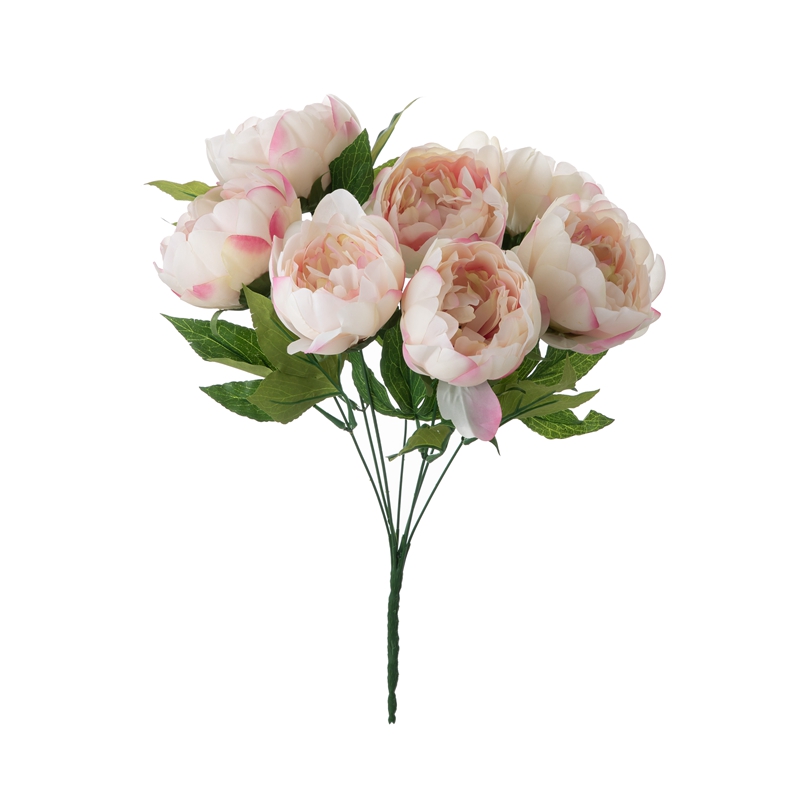 DY1-2195 Kënschtlech Blummen Bouquet Rose Héich Qualitéit Festivitéiten Dekoratiounen