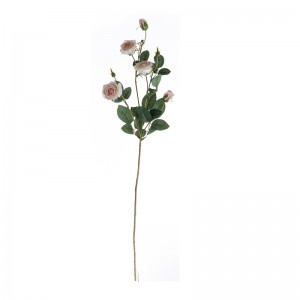 DY1-3506 Dirbtinės gėlės rožė Naujo dizaino dekoratyvinė gėlė