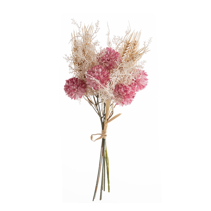 Bouquet de fleurs artificielles stroboscopiques, décoration réaliste de jardin et de mariage, DY1-5020