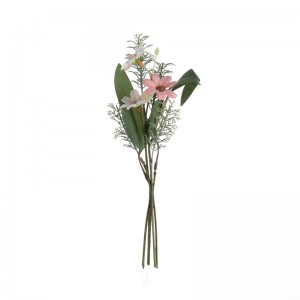 ДИ1-6089 Вештачки цветни букет орхидеја Нови дизајн баштенска свадбена декорација