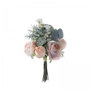 DY1-6405 Buket umjetnog cvijeća ruža Visokokvalitetno ukrasno cvijeće