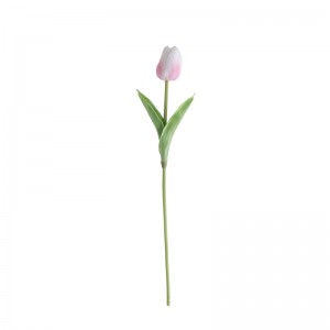 MW38504 Flor decorativa de la venta directa de la fábrica del tulipán de la flor artificial