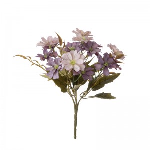 MW66828 Bouquet Voninkazo artifisialy Chrysanthemum Voninkazo haingon-trano kalitao avo