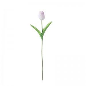 MW08515 ផ្កាសិប្បនិម្មិត Tulip គុណភាពខ្ពស់ ការតុបតែងសួនអាពាហ៍ពិពាហ៍