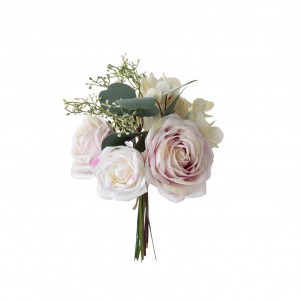 DY1-4062 Artipisyal nga Bulak Bouquet Rose Popular Wedding Centerpieces