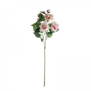 DY1-5380 Künstliche Blume Dahlie Heißer Verkauf Blumenwand Hintergrund