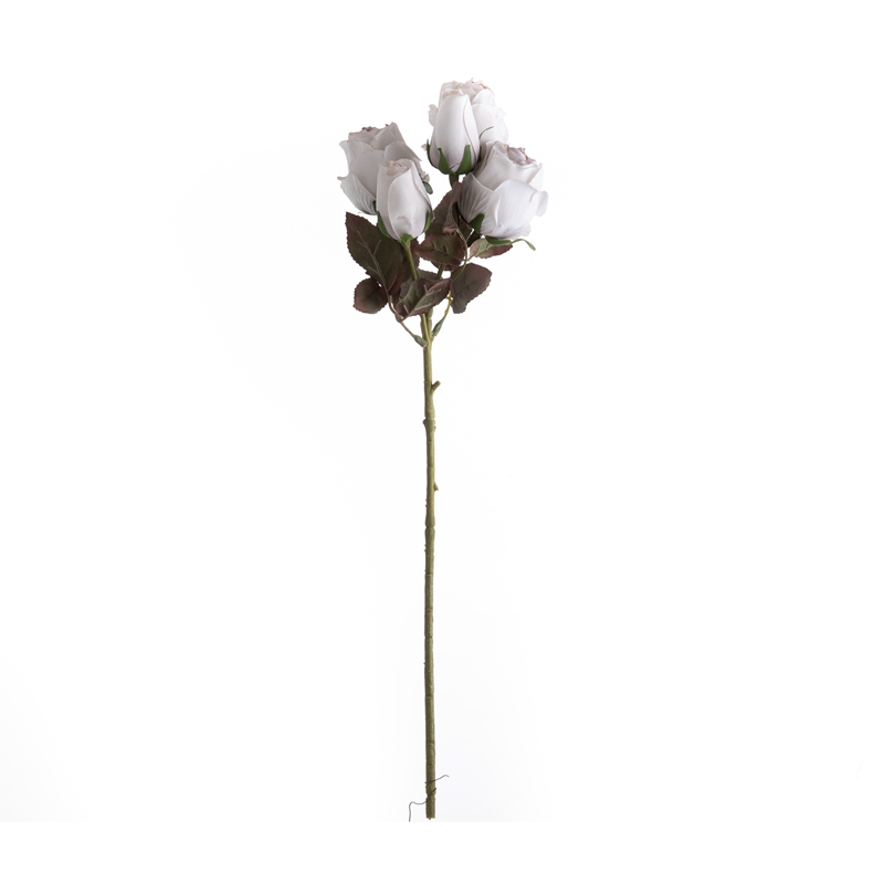 DY1-5520 Trandafir cu flori artificiale de vânzare fierbinte pentru decorațiuni de nuntă pentru grădină