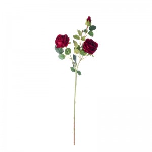 MW03501 Artificial Flower Rose Nkwanye agbamakwụkwọ