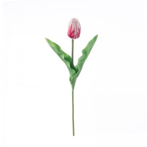 MW08517 Штучний квітковий тюльпан Фабричний прямий продаж Квітковий настінний фон