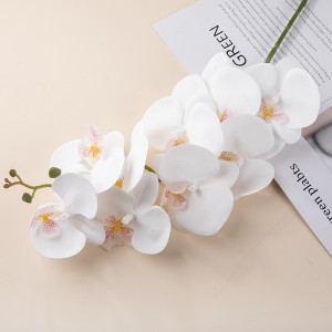 Sprzedam hurtową sztuczną lateksową orchideę Phalaenopsis jedwabny kwiat Cattleya MW31580