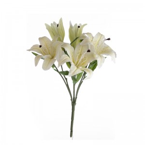 DY1-4730 Букет со вештачко цвеќе крин Нов дизајн Декорација за забава