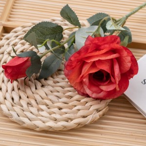 MW55739 Τεχνητό λουλούδι Rose Hot Selling Διακοσμητικό λουλούδι