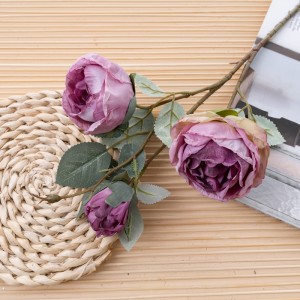 MW55741 Artificial Flower Rose Factory Άμεση πώληση Διακοσμητικό πάρτι