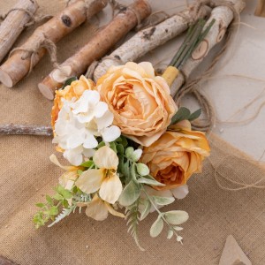 MW55742 Bó hoa nhân tạo Hoa hồng trang trí tiệc cưới phổ biến