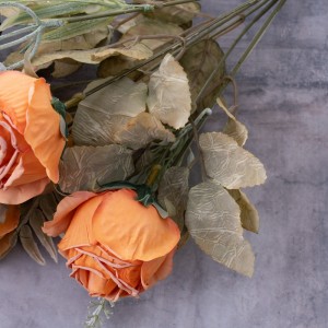 CL10502 mākslīgo ziedu pušķis, rožu rūpnīcas tiešā izpārdošana Valentīna dienas dāvanai