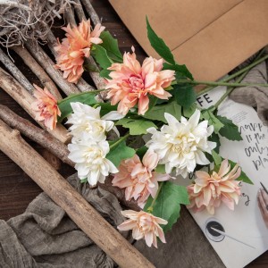 MW66813 Dirbtinių gėlių Dahlia gamyklos tiesioginis pardavimas vestuvių dekoravimo