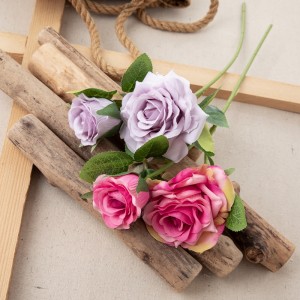 MW69513 Artificial Flower Rose Wholesale Garden Wedding Decoration