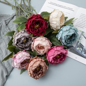 CL04500 Kunstig blomst Peon Factory Direkte salg Hage bryllup dekorasjon