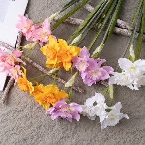 CL77525 Żonkile ze sztucznych kwiatów Wysokiej jakości materiały ślubne