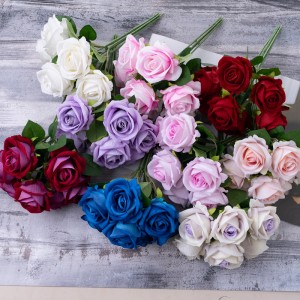 CL86501 Künstlicher Blumenstrauß Rose. Hochwertiger Blumenwandhintergrund