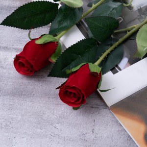 CL86505 Flor artificial de roses de venda directa de fàbrica Flor decorativa