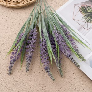 CL67510 Kunstig blomsterbukett Lavendel Populær dekorativ blomst