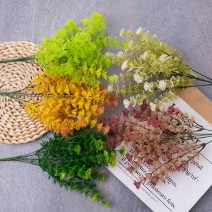 Feuille de plante florale artificielle MW02507, centres de table de mariage de haute qualité