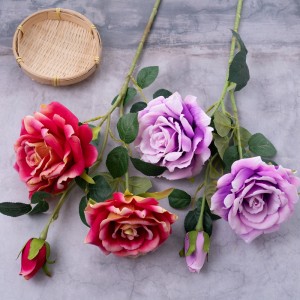 MW03504 Centrotavola per matrimoni di vendita caldo con fiori artificiali rosa