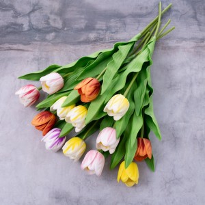 MW08518 ດອກໄມ້ທຽມ tulip ທີ່ແທ້ຈິງປະດັບດອກໄມ້ແລະພືດ