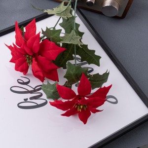 DY1-2656 Flor Artificial Flor de Natal Decorações Festivas de Alta Qualidade