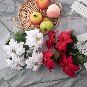 DY1-2671 Ramo de flores artificiales Flor de Nadal Decoración de festa popular