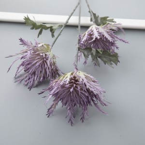 CL51523 Bimë me lule artificiale Clematis Dekorime dasmash në kopsht me cilësi të lartë