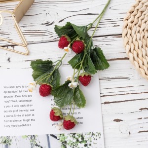 DY1-3611 ພືດດອກໄມ້ທຽມ Strawberry ຮ້ອນຂາຍຕົກແຕ່ງງານບຸນ